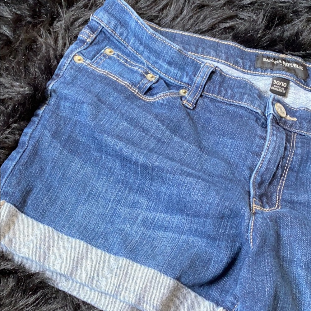 BANANA REPUBLIC High Waist Jean Shorts